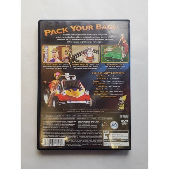 The Sims Bustin Out: Greatest Hits - PS2 PlayStation 2, 2005 - Complete! - Picture 5 of 6